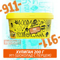 Табак Хулиган Hooligan 200 g 911 (Шоколад с Перцем) от Nuahule Group