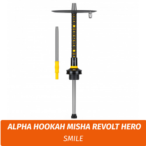 Кальян Alpha Hookah Misha Revolt Hero - Smile Кальян Alpha Hookah Misha Revolt Hero - Smile