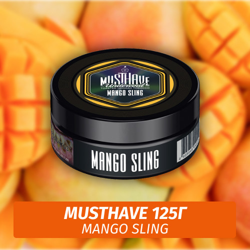 Табак Must Have 125 гр - Mango Sling (Коктейль Манго Слинг) Табак Must Have 125 гр - Mango Sling (Коктейль Манго Слинг)