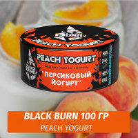 Табак Black Burn 100 гр Peach Yogurt (Персиковый йогурт)