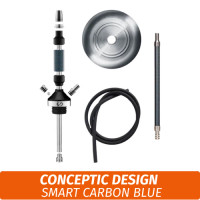 Кальян Conceptic Design Smart Carbon Blue