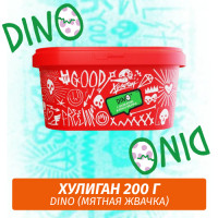 Табак Хулиган Hooligan 200 g Dino (Мятная Жвачка) от Nuahule Group