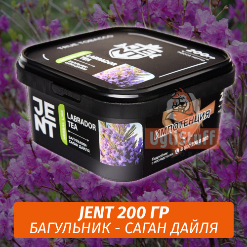 Табак Jent 200 гр Herbal Line - Labrador tea (Багульник - Саган Дайля) Табак Jent 200 гр Herbal Line - Labrador tea (Багульник - Саган Дайля)