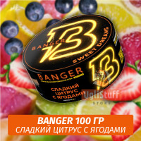 Табак Banger ft Timoti 100 гр Sweet Dreams (Сладкий цитрус с ягодами)