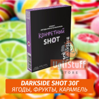 Табак Darkside Shot 30 гр Конфетный (Ягоды, Фрукты, Карамель)