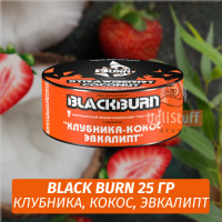 Табак Black Burn 25 гр Strawberry Coconut (Клубника Кокос)