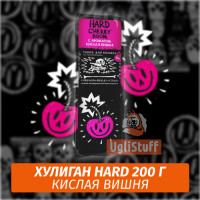 Табак Хулиган Hooligan HARD 200 g Cherry Boom (Кислая Вишня) от Nuahule Group