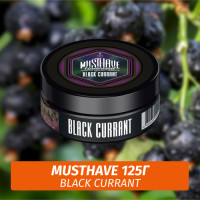 Табак Must Have 125 гр - Blackcurrant (Черная Смородина)