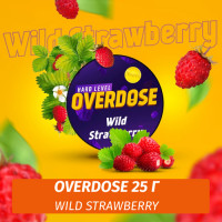 Табак Overdose 25g Wild Strawberry (Дикая Земляника)