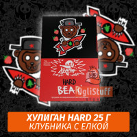 Табак Хулиган Hooligan HARD 25 g Bear (Клубника с Елкой) от Nuahule Group