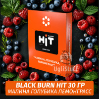 Табак Black Burn HiT 30г Berry Pop (Малина, Голубика, Лемонграсс)