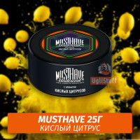 Табак Must Have 25 гр - Sour Citrus (Кислый Цитрус)