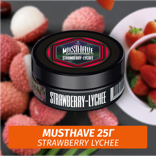 Табак Must Have 25 гр - Strawberry Lychee (Земляника Личи) Табак Must Have 25 гр - Strawberry Lychee (Земляника Личи)