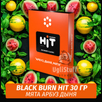 Табак Black Burn HiT 30г Big Berry Classic (Арбуз, Дыня, Мята)
