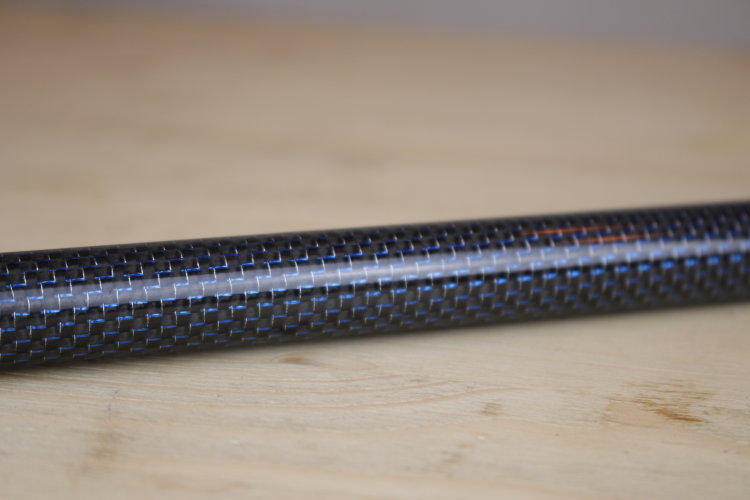 Мундштук для кальяна Conceptic Design Blue Carbon 40см