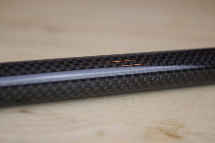 Мундштук для кальяна Conceptic Design Black Carbon 40см