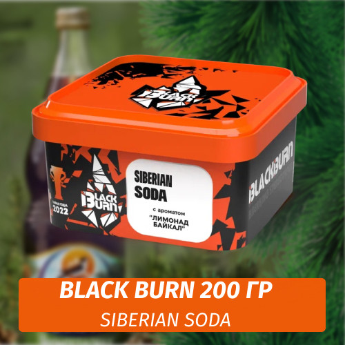 Табак Black Burn 200 гр Siberian Soda (Лимонад Байкал) Табак Black Burn 200 гр Siberian Soda (Лимонад Байкал)