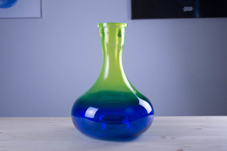 Glass Might Gradient Зелено-Синий