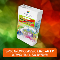 Табак Spectrum 40 гр Basil Strawberry
