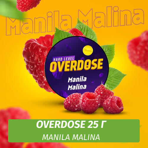 Табак Overdose 25g Manila Malina (Филиппинская Малина) Табак Overdose 25g Manila Malina (Филиппинская Малина)