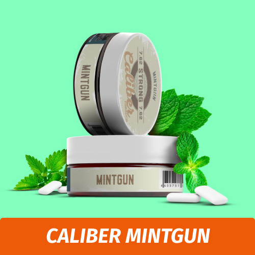 Табак Caliber Strong Mintgun (Мятная Жвачка) 25 гр Табак Caliber Strong Mintgun (Мятная Жвачка) 25 гр