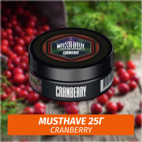 Табак Must Have 25 гр - Cranberry (Клюква)