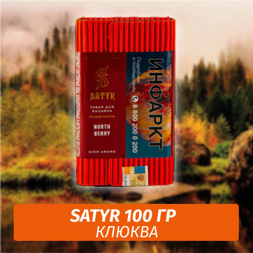 Табак Satyr 100 гр Northberry Табак Satyr 100 гр Northberry