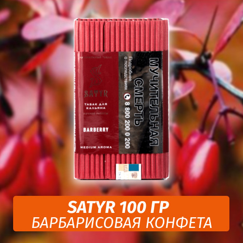 Табак Satyr 100 гр Barberry