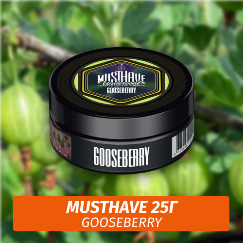 Табак Must Have 25 гр - Gooseberry (Крыжовник) Табак Must Have 25 гр - Gooseberry (Крыжовник)
