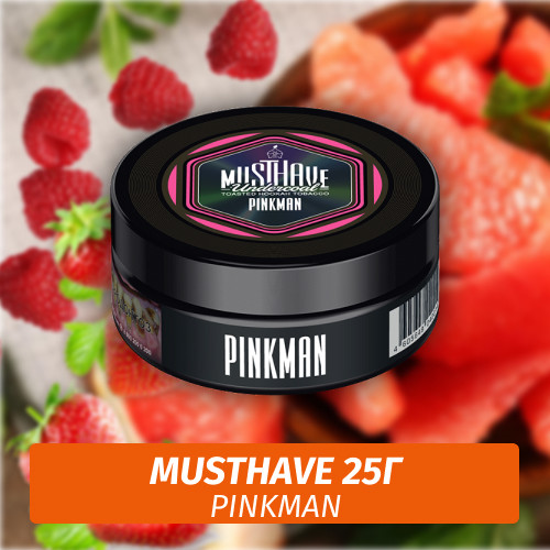 Табак Must Have 25 гр - Pinkman (Пинкмэн) Табак Must Have 25 гр - Pinkman (Пинкмэн)