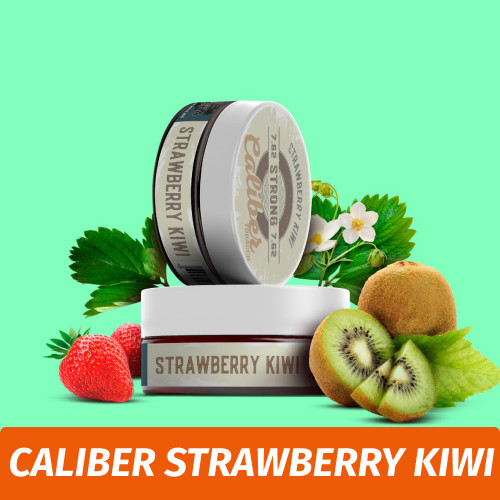 Табак Caliber Strong Strawberry Kiwi (Клубника, Киви) 25 гр Табак Caliber Strong Strawberry Kiwi (Клубника, Киви) 25 гр