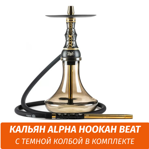 Кальян Alpha Hookah Beat (тонированная колба) Кальян Alpha Hookah Beat (тонированная колба)