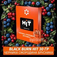 Табак Black Burn HiT 30г Russian Folk (Черника, Смородина, Брусника)
