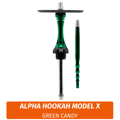 Кальян Alpha Hookah Model X Green Candy Кальян Alpha Hookah Model X Green Candy