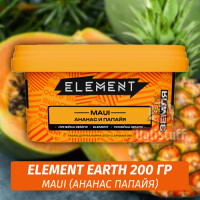 Табак Element Earth 200 гр Maui (Ананас Папайя)