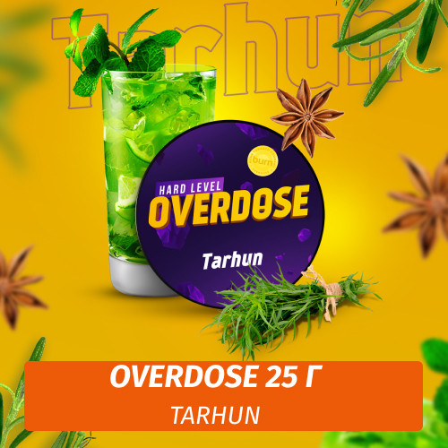 Табак Overdose 25g Tarhun (Тархун)