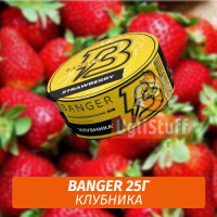 Табак Banger ft Timoti 25 гр Strawberry (Клубника)