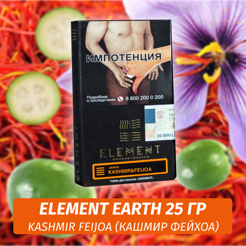 Табак Element Earth Элемент земля 25 гр Kashmir Feijoa (Кашмир Фейхоа) Табак Element Earth Элемент земля 25 гр Kashmir Feijoa (Кашмир Фейхоа)