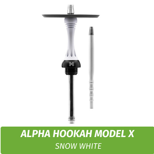 Кальян Alpha Hookah Model X Snow White Кальян Alpha Hookah Model X Snow White