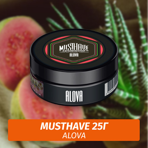 Табак Must Have 25 гр - Alova (Алоэ и Розовая Гуава) Табак Must Have 25 гр - Alova (Алоэ и Розовая Гуава)