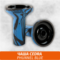Чаша для кальяна Cedra Phunnel Blue