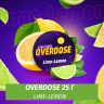 Табак Overdose 25g Lime-Lemon (Лимон-Лайм)
