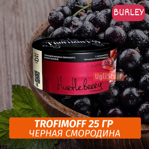 Табак для кальяна Trofimoff Burley - Hurtleberry (Черная Смородина) 25 гр Табак для кальяна Trofimoff Burley - Hurtleberry (Черная Смородина) 25 гр