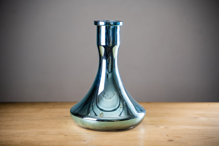 Колба Big Maks Base Sea Blue Mirrored (Голубой Зеркальный)
