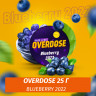 Табак Overdose 25g Blueberry 2022 (Черника Года)