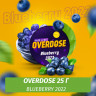 Табак Overdose 25g Blueberry 2022 (Черника Года)