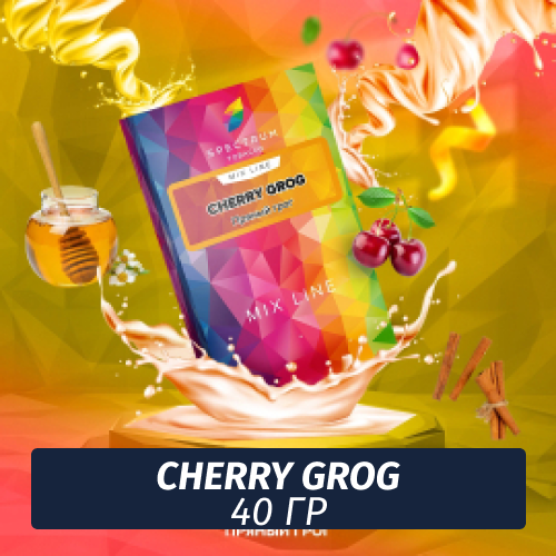 Табак Spectrum Mix Line 40 г Cherry Grog Табак Spectrum Mix Line 40 г Cherry Grog