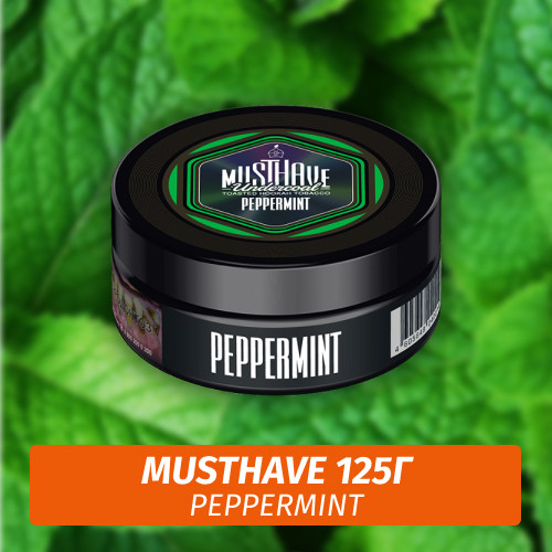 Табак Must Have 125 гр - Peppermint (Перечная мята) Табак Must Have 125 гр - Peppermint (Перечная мята)