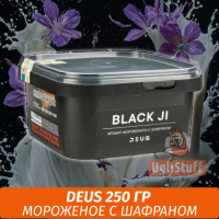 Табак Deus 250 гр - Black Ji (Мороженое с шафраном)