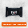 Уголь DarkSide для кальяна 6 шт 25мм Уголь DarkSide для кальяна 6 шт 25мм